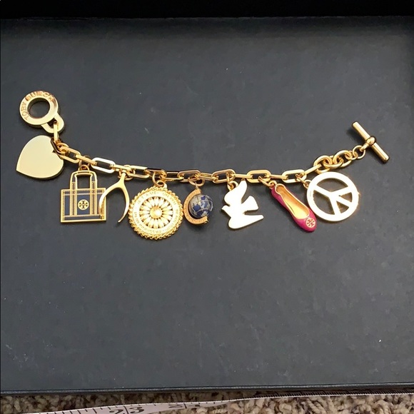 tory burch charm bracelet